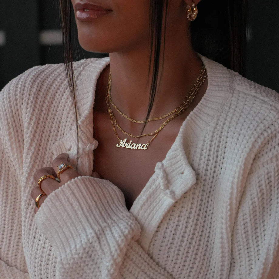 The Heritage Script Pendant