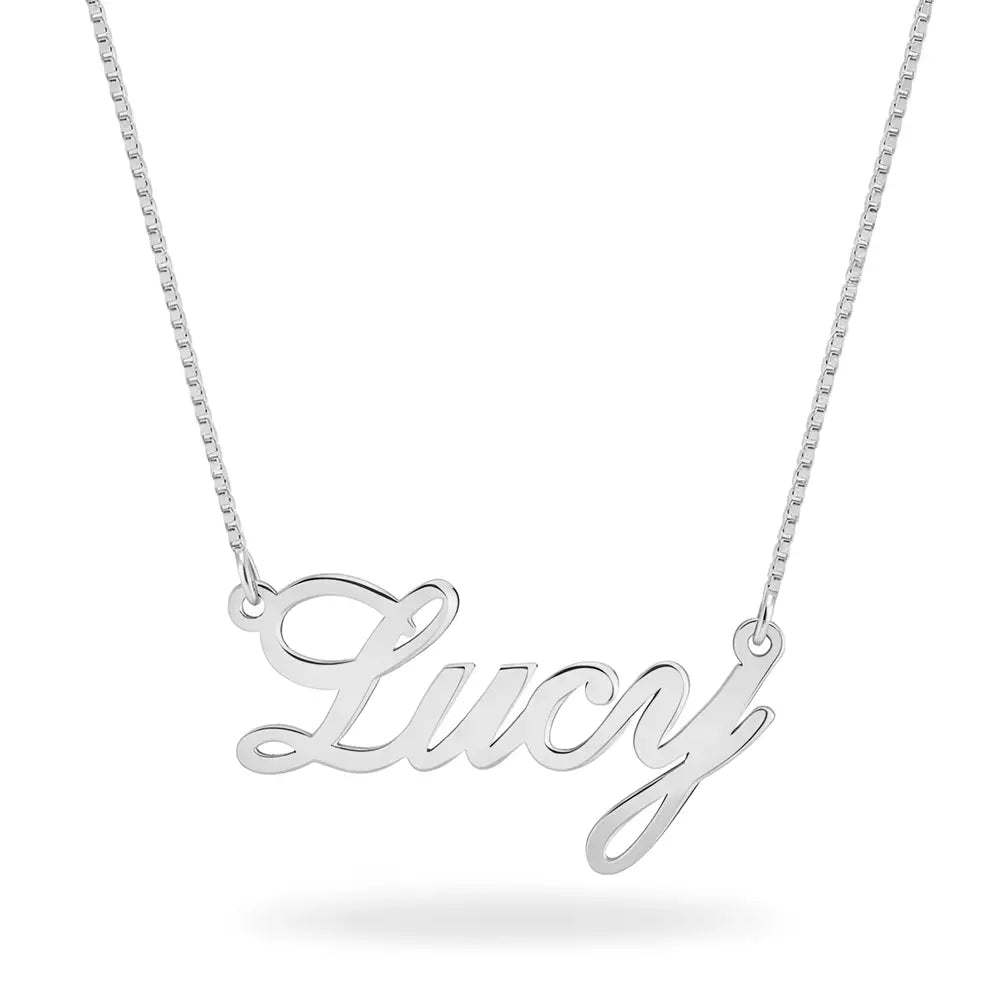 The Heritage Script Pendant